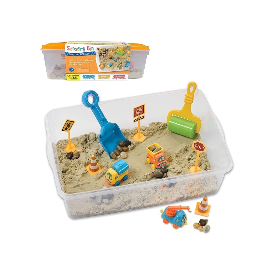 Sensory Bin Construction Zone