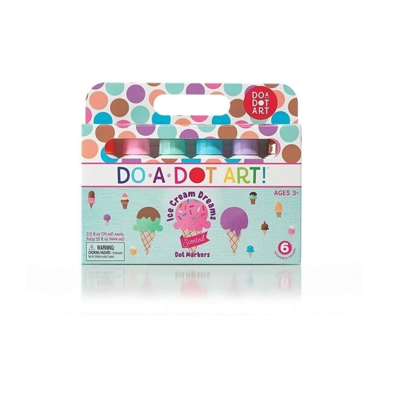 6 PACK SCENTED ICE CREAM DREAMS MARKERS