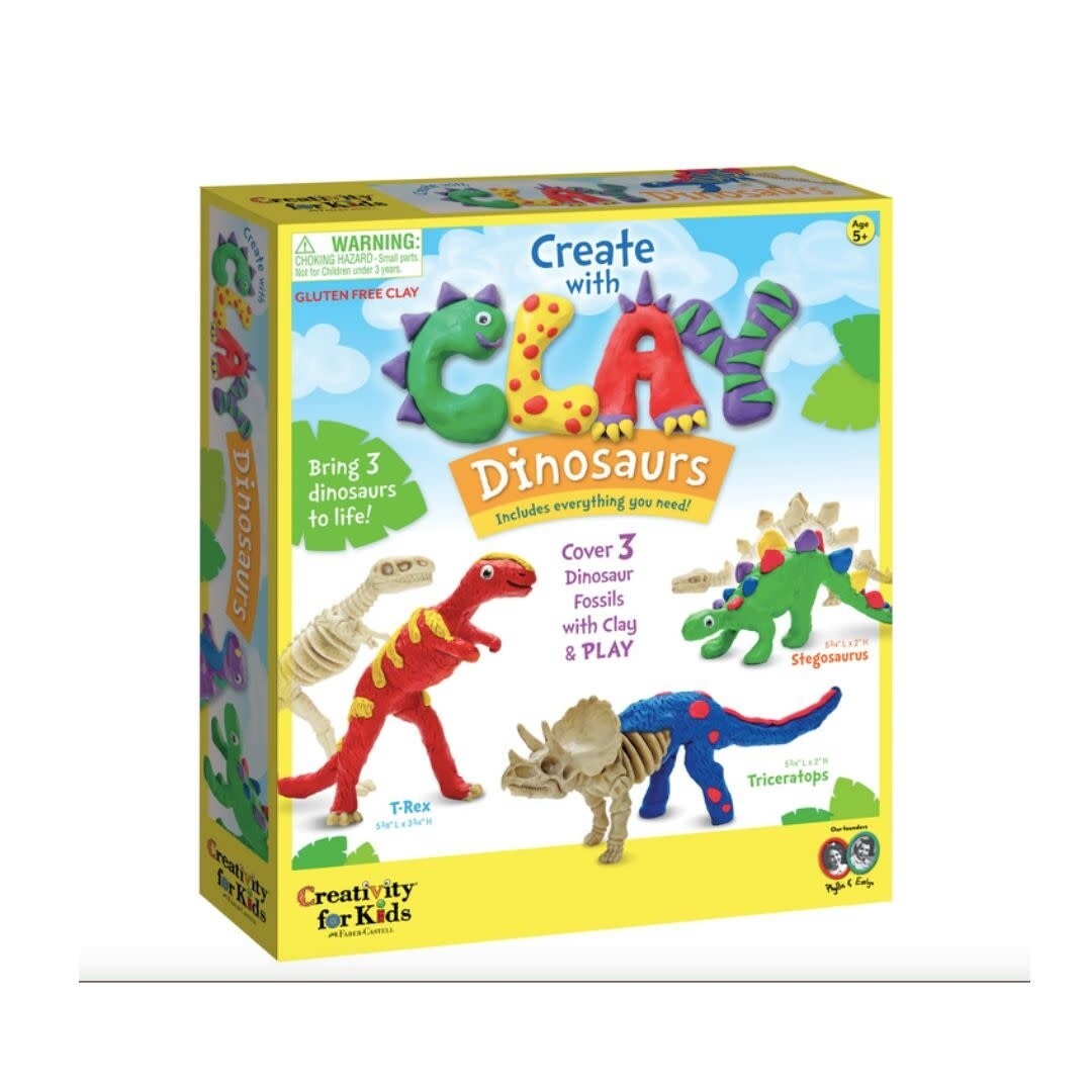 Create with Clay Dinosaurs