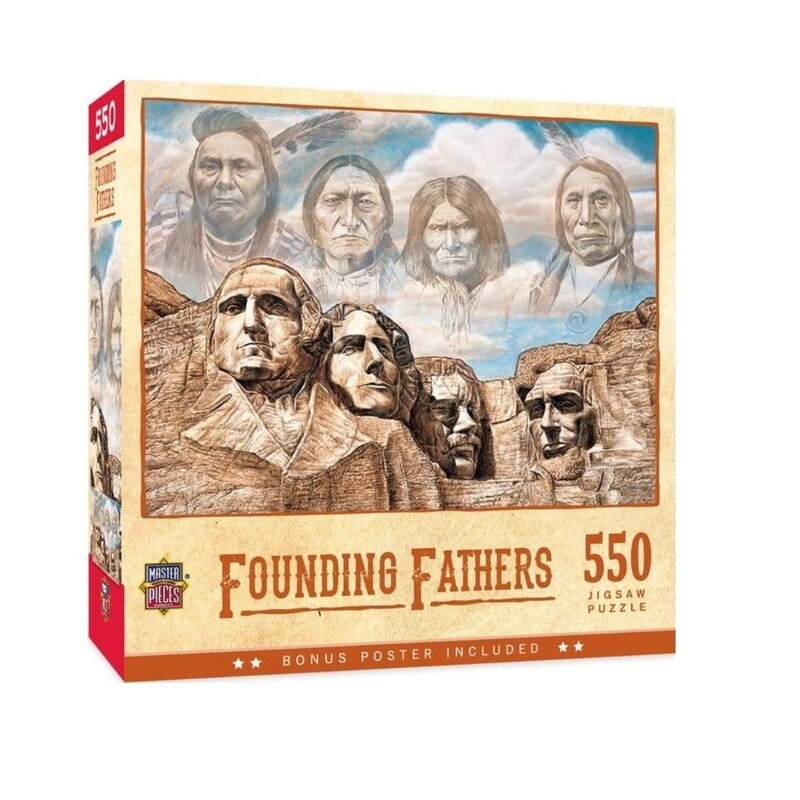Founding Fathers 550 Piece Puzzle