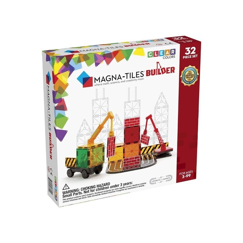 Magna-Tiles Builder 32 Piece Set