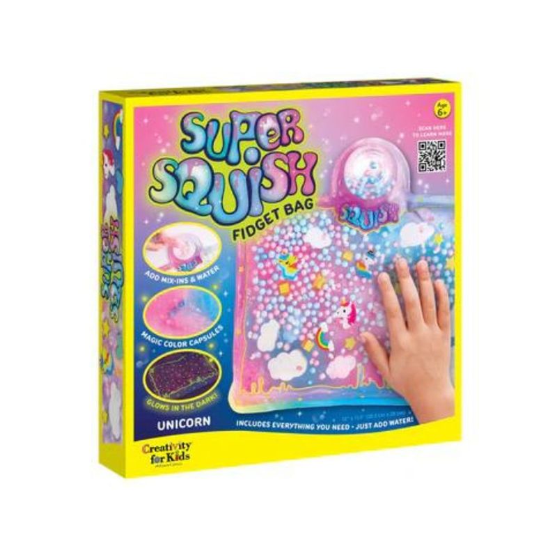 Super Squish Fidget Bag Unicorn