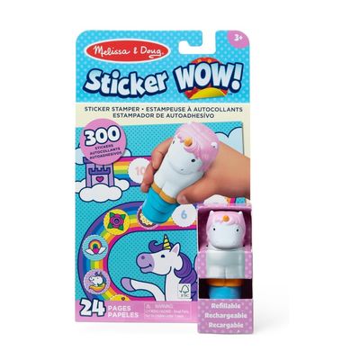 Sticker WOW! Unicorn with Book &amp; Stickers