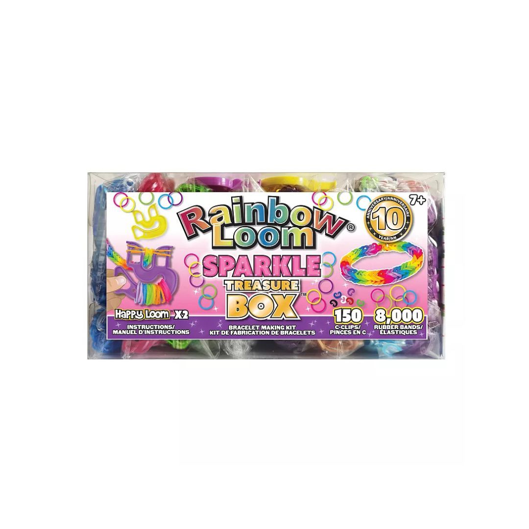 Rainbow Loom Treasure Box Sparkles