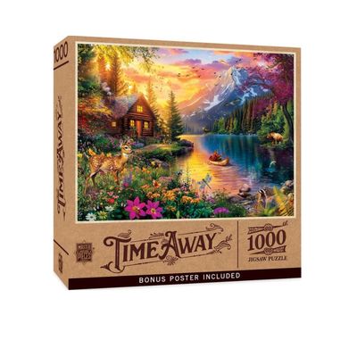 Time Away - Evening Tranquility 1000 Piece Jigsaw Puzzle