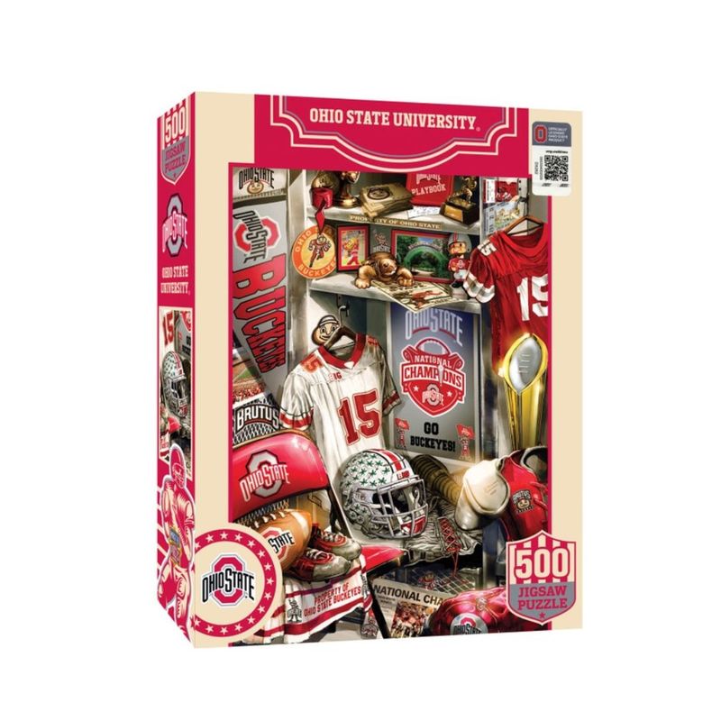 Ohio State Buckeyes - Locker Room 500 Piece Puzzle