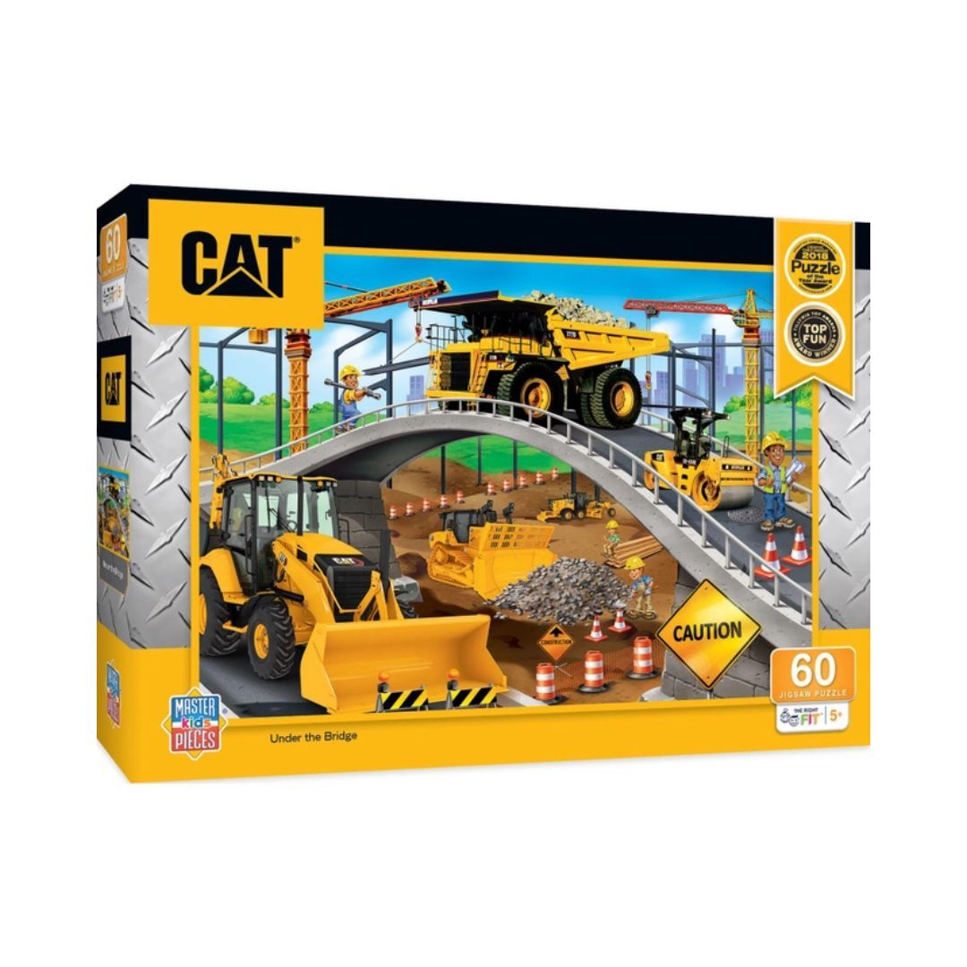 CAT - Under the Bridge 60 Piece Kids Puzzle