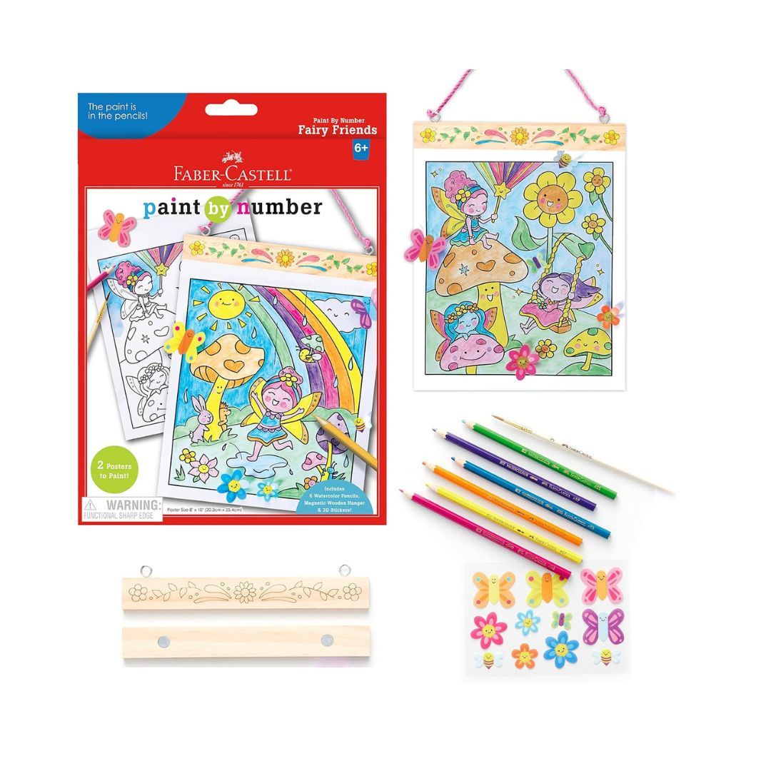 Paint By Number Fairy Friends Wall Art
