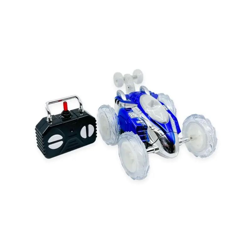 Flipster Chameleon Illuminated Rc Stunt Car Blue