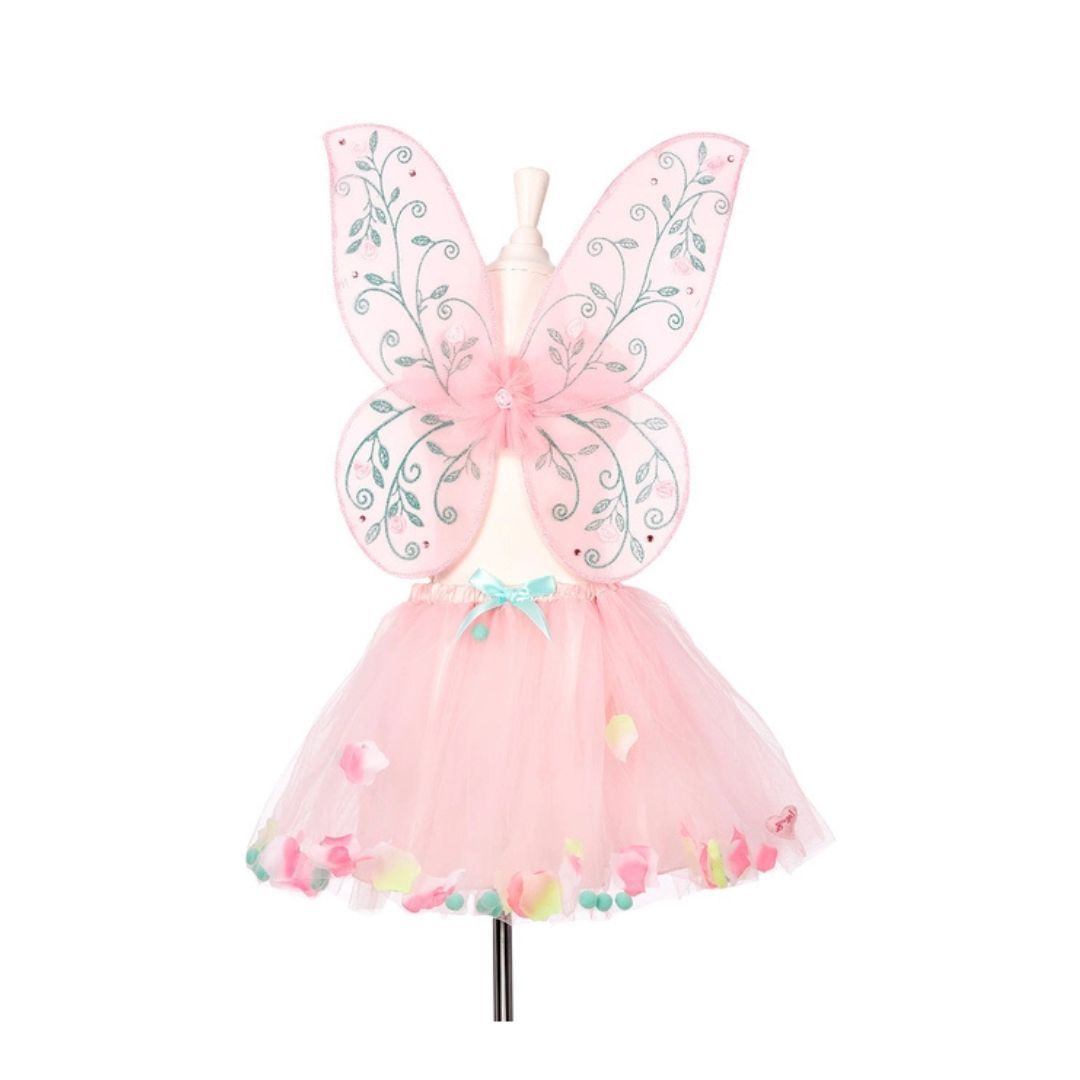 Elody Fairy Costume – Skirt and Wings Set (pink) -sz 3-5 yrs
