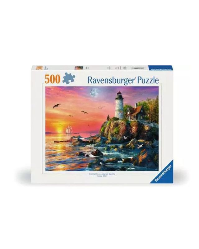 Lighthouse at Sunset 500 pc Puzzle