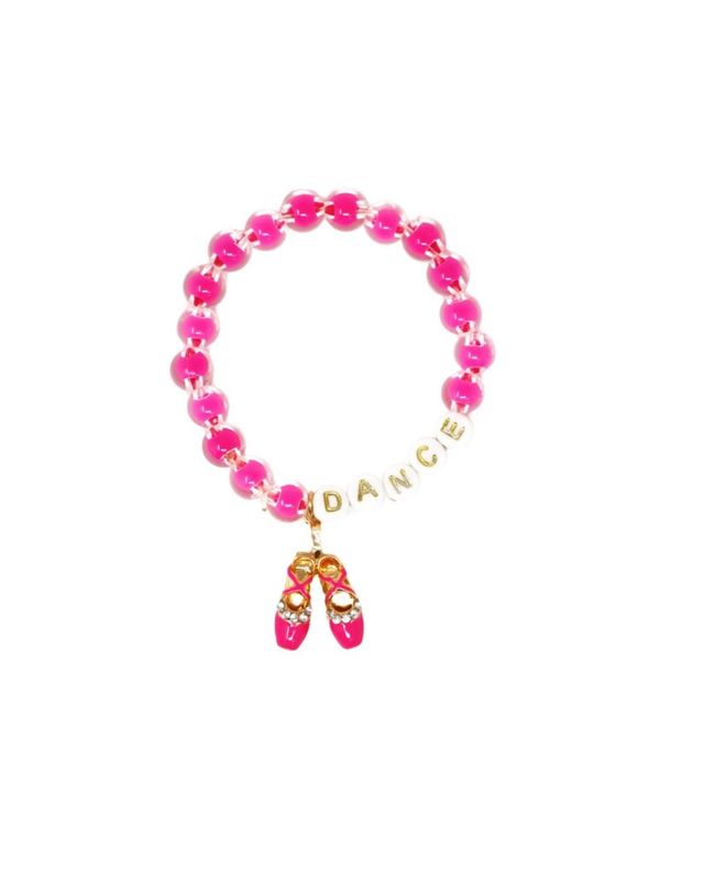 Dance Letter Bead Bracelet