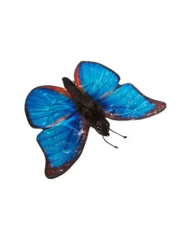 Sunny Puppets Blue Morpho Butterfly (12")