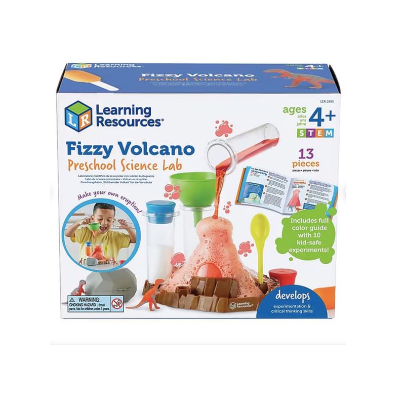 Fizzy Volcano Preschool Lab