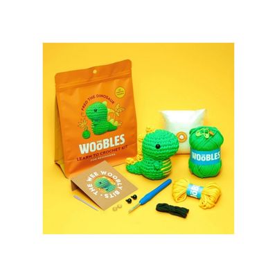 Fred the Dinosaur Beginner Crochet Kit