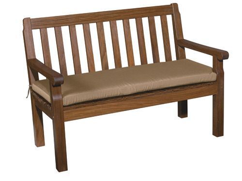 Four 4 Foot Park Bench cushion