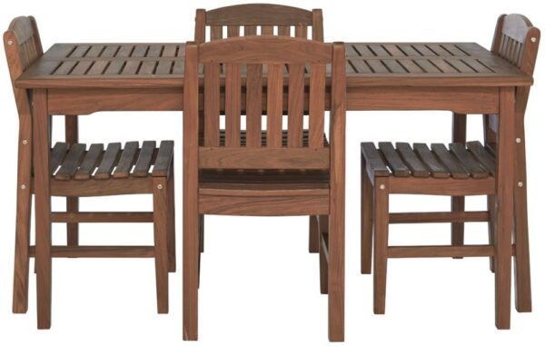 5 Foot Rectangular Dining Table & Classic Chair Set 5 Foot Rectangular Dining Table & Classic Chair Set