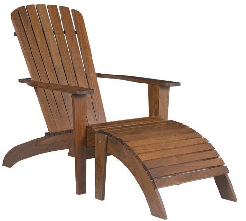 Nothwoods Adirondack Chair and Footrest