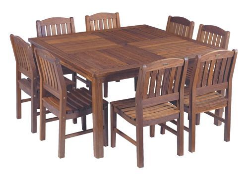 60 Square Dining Table & Classic Chair Set