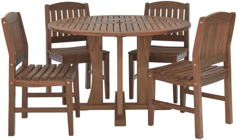 48 Round Dining Table & Classic Side Chair Set 48 Round Dining Table & Classic Side Chair Set