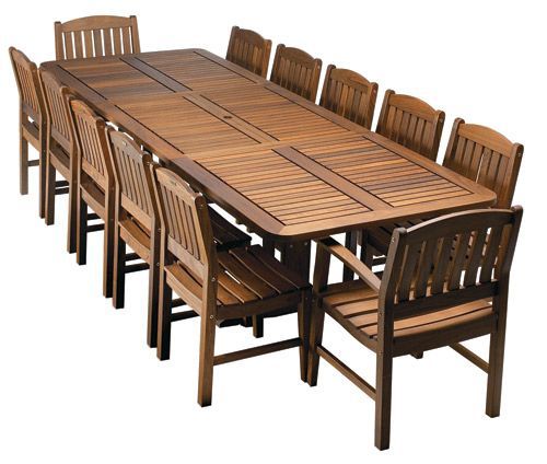 Imperial Dining Table & Classic Chair Set