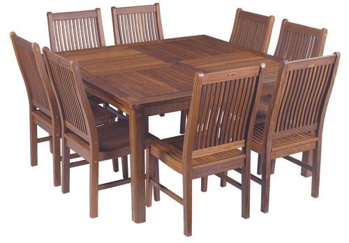 60 Square Dining Table & New Wave Chair Set
