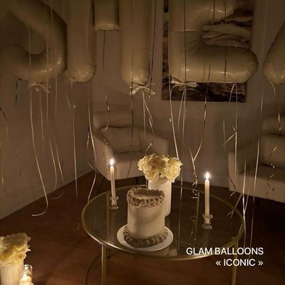 Package Glam Balloons "Iconic" (Suite ou Appartement)
