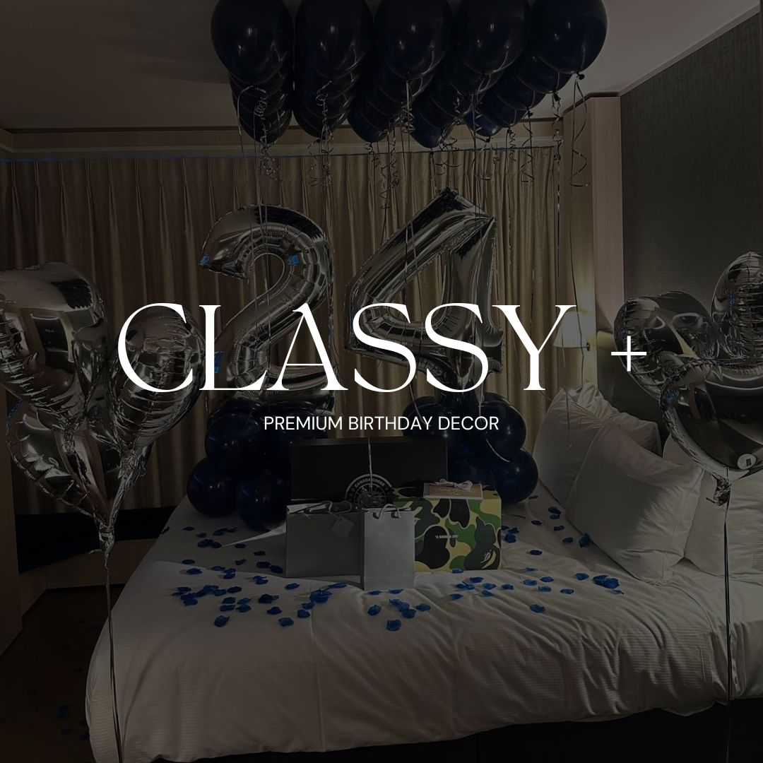 Glam Balloons Premium : Classy +