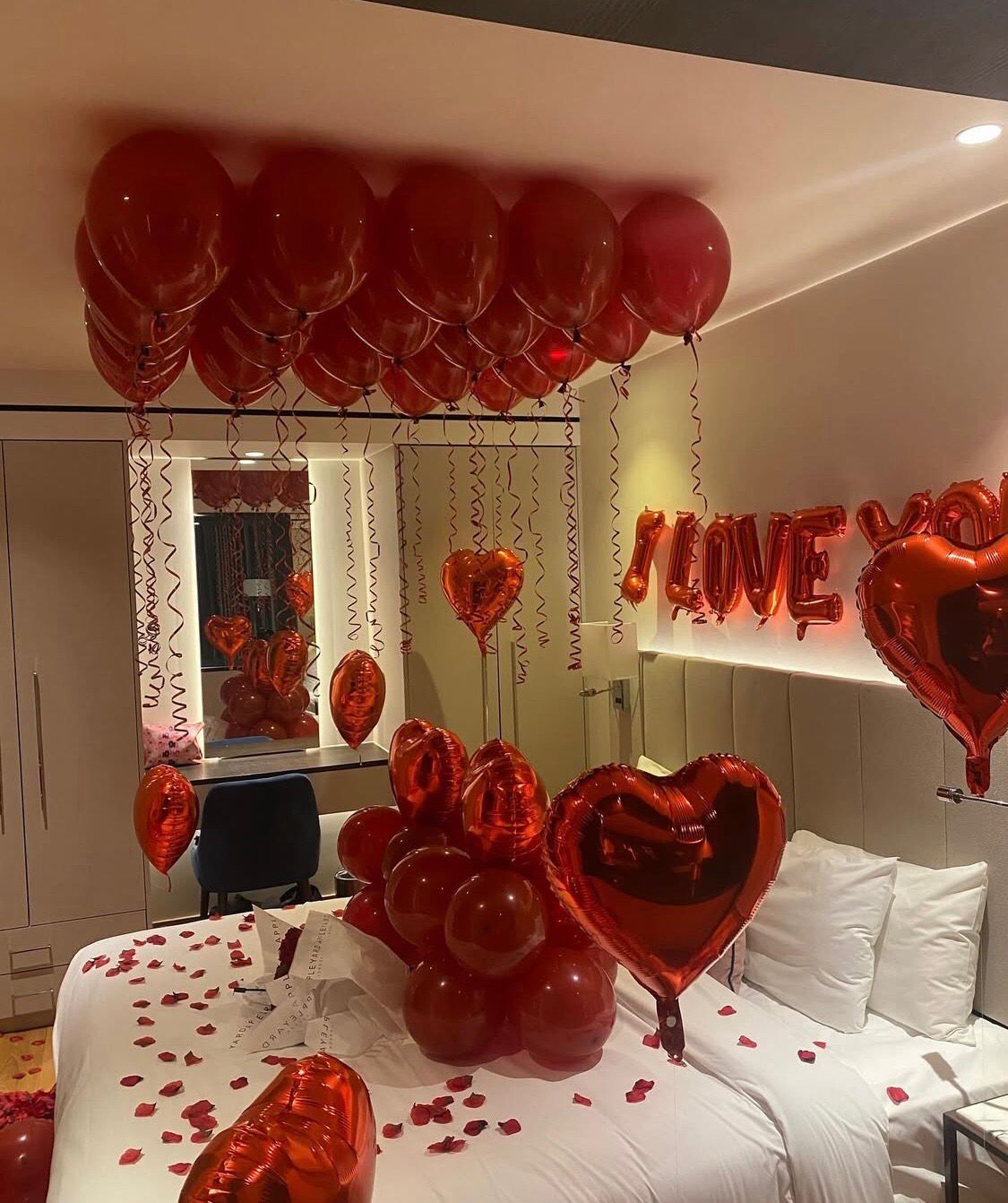 Glam Balloons Luxe : I love you