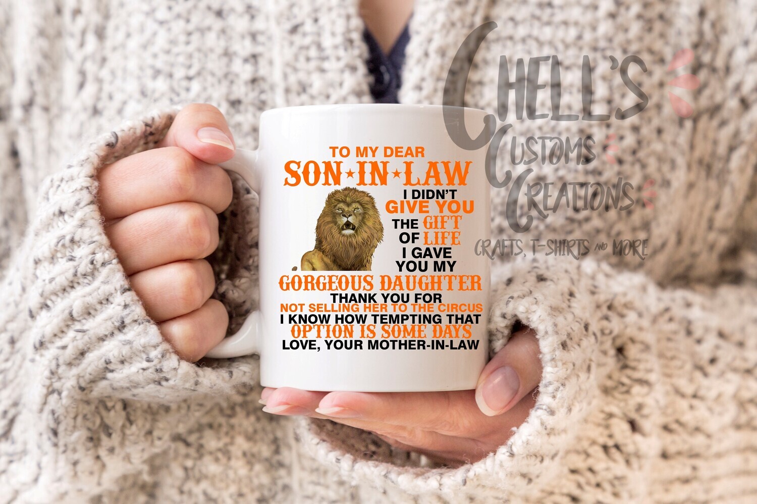 To My Dear Son In Law Mug