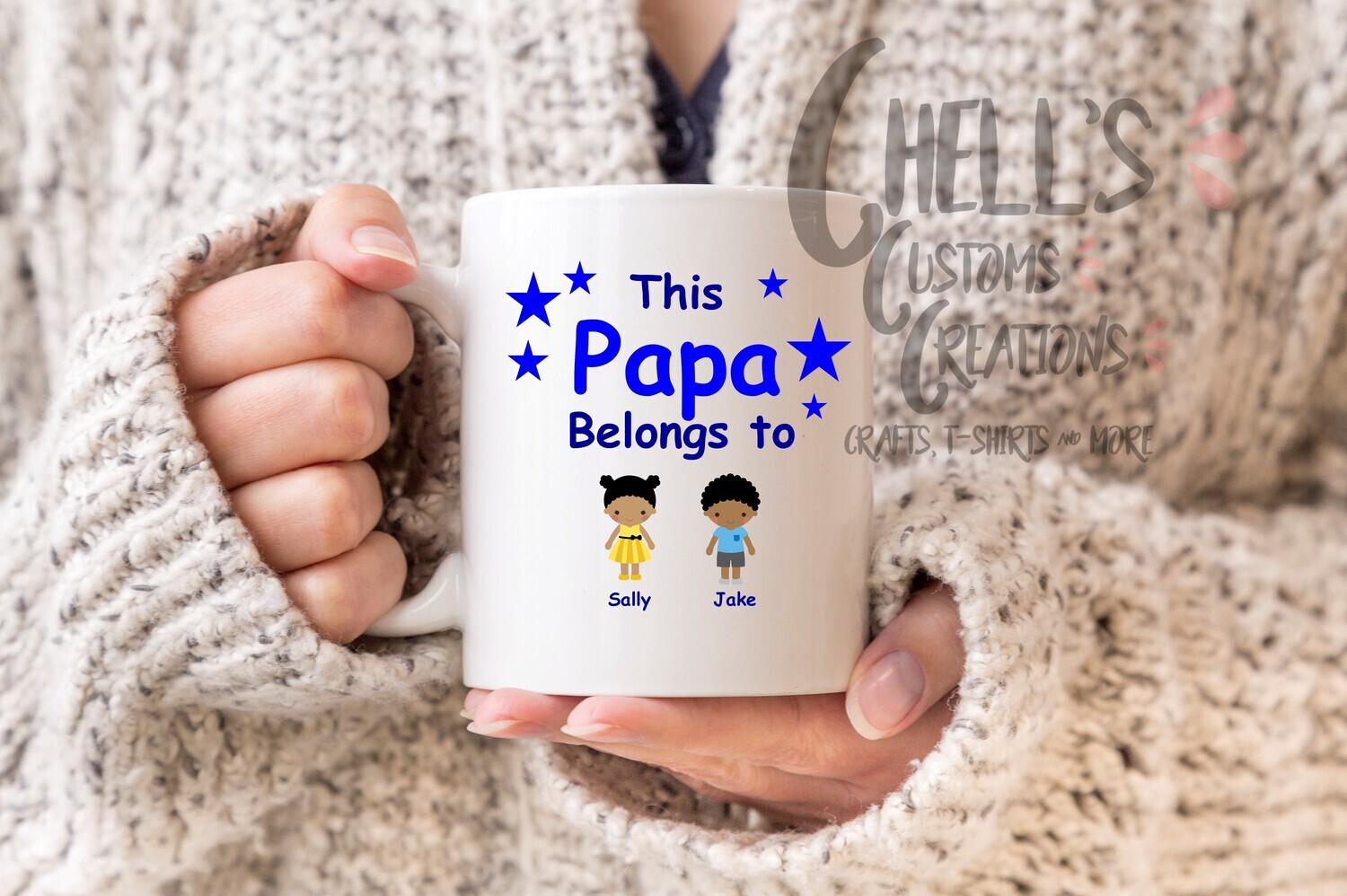 This Papa Belongs To Mug