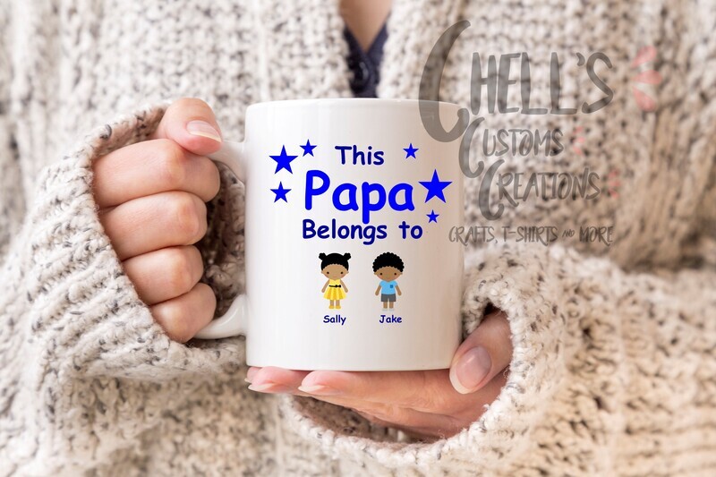 This Papa Belongs To Mug
