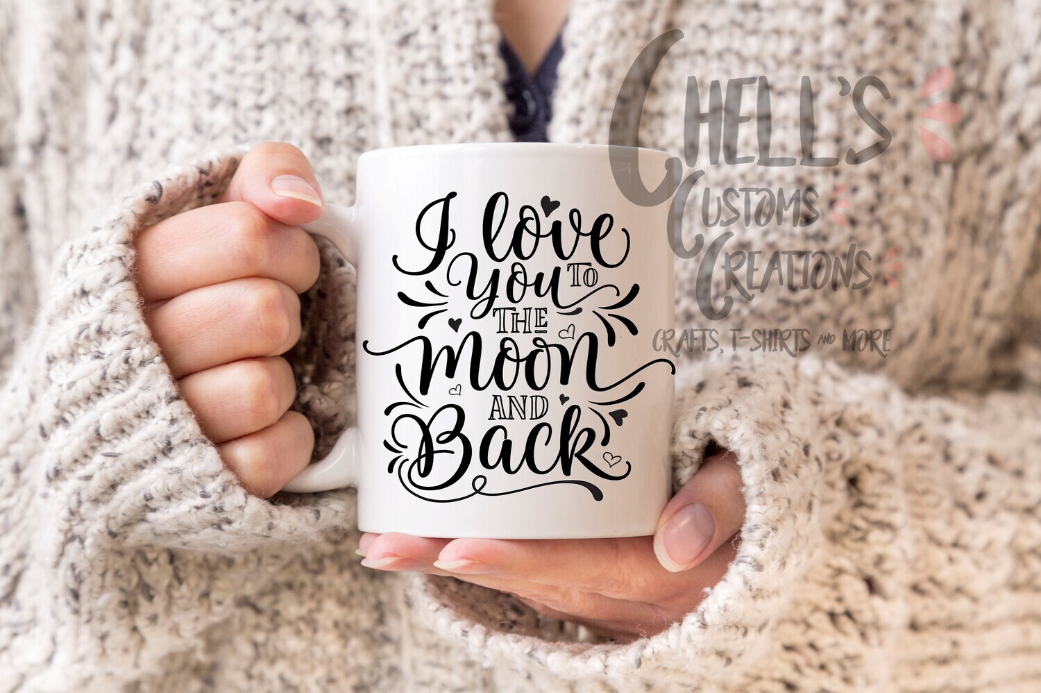 I Love You To The Moon And Back Mug