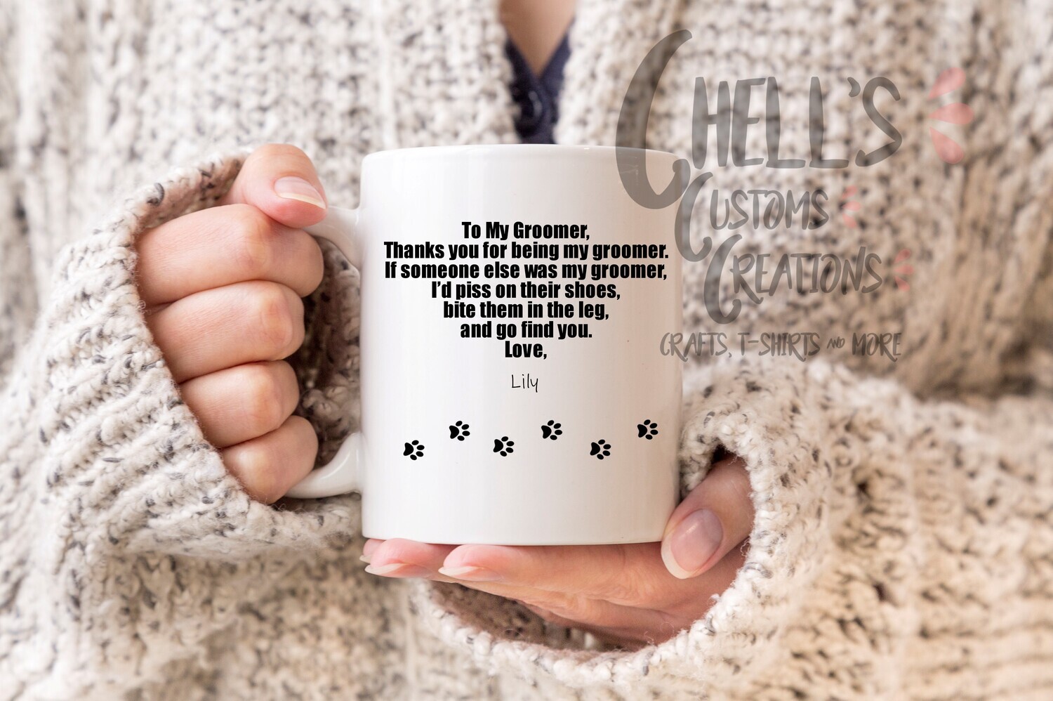 To My Groomer Mug