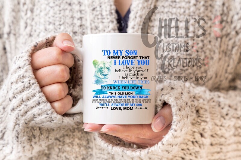 To My Son Mug