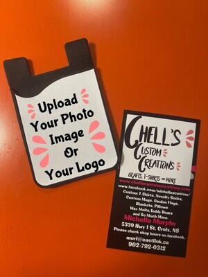 Custom Cell Phone Card Holder