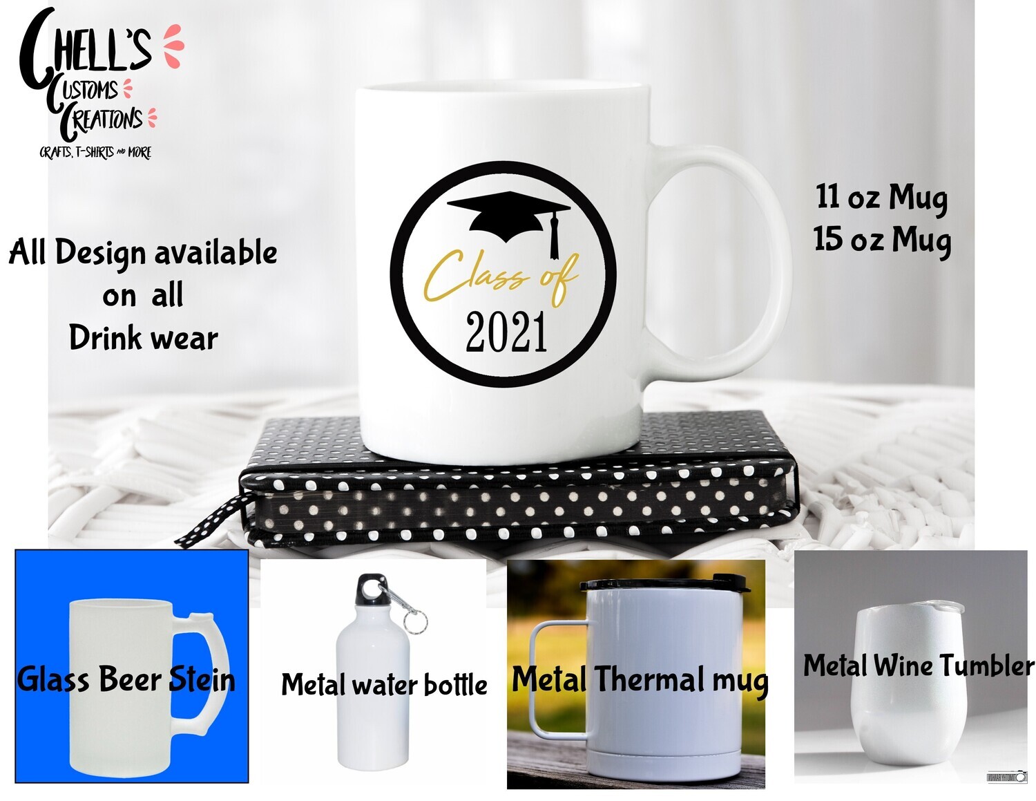 Class of  Grad  Mug