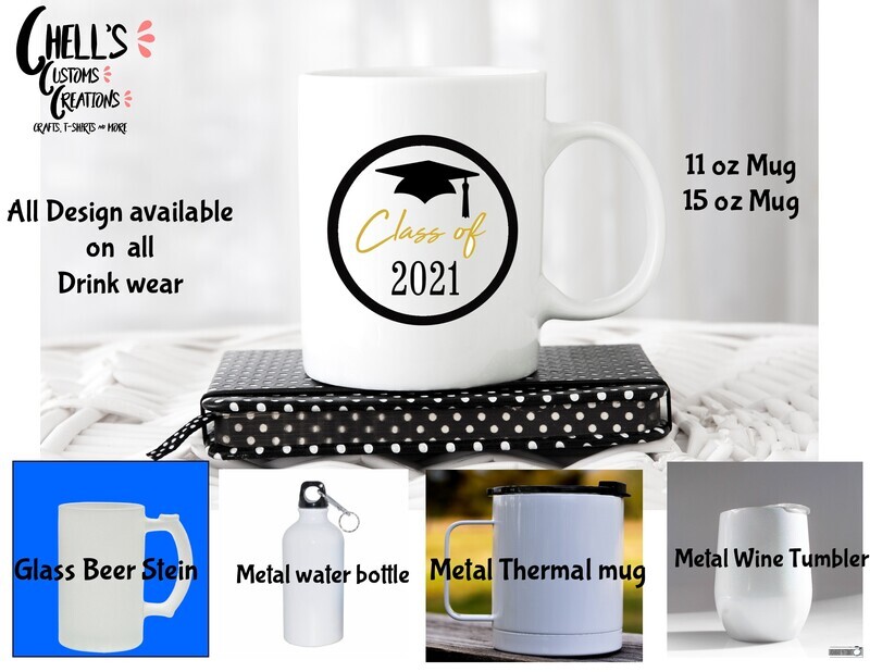 Class of  Grad  Mug