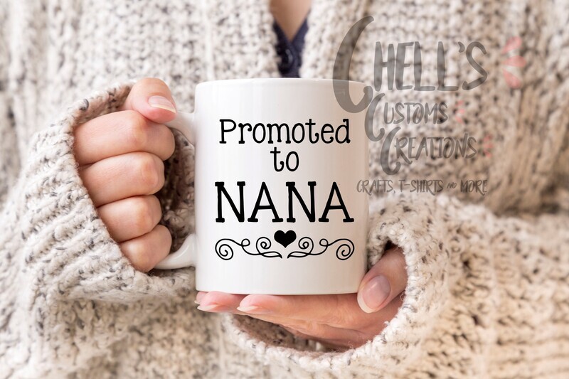 Promoted To Nana Mug