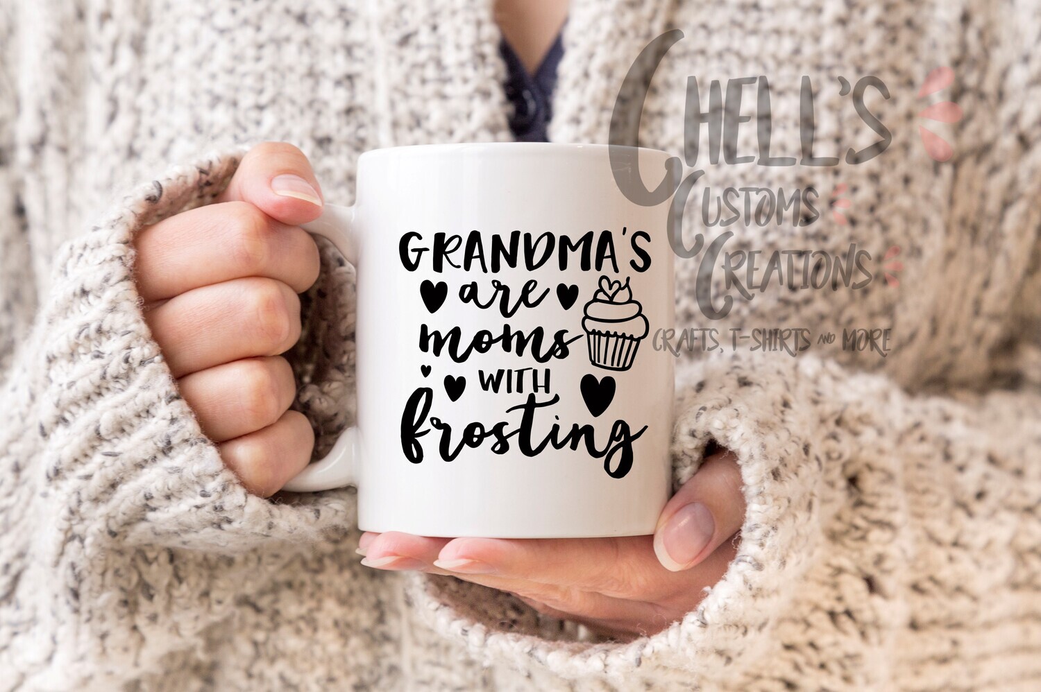 Grandma&#39;s Are Moms With Frosting Mug