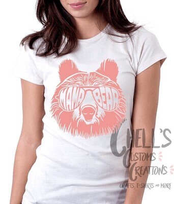 Mama Bear Pink T-Shirt