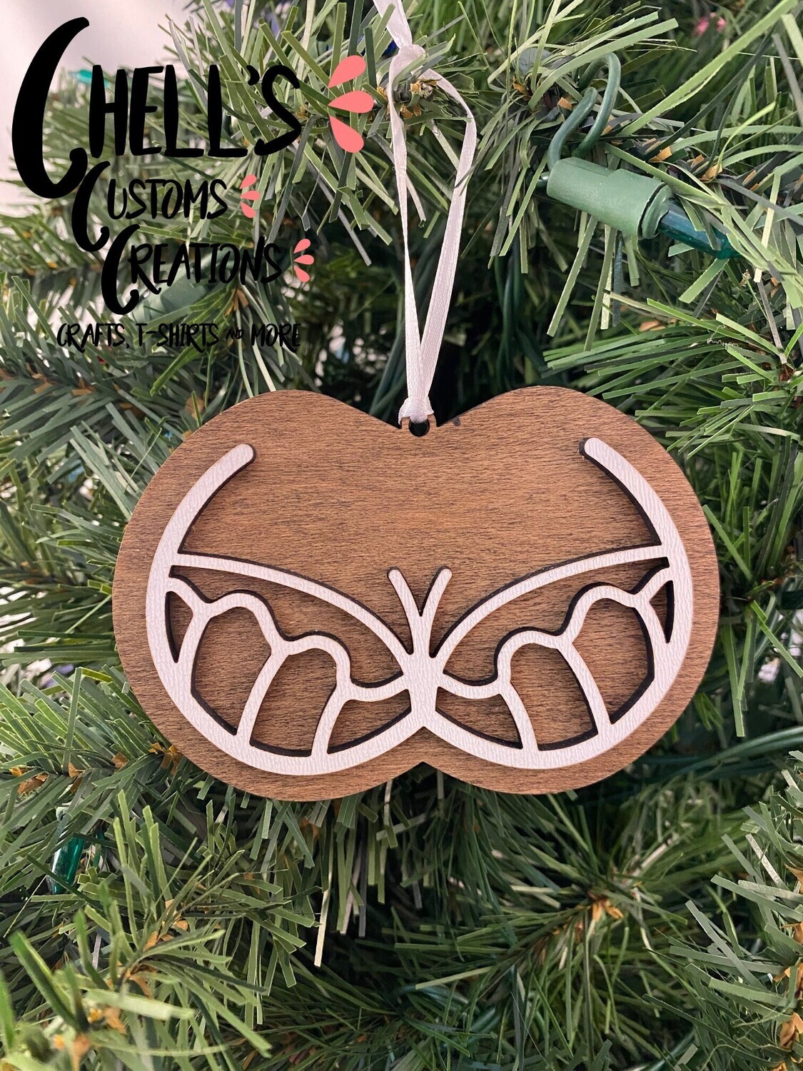 Naughty Gingerbread Bra