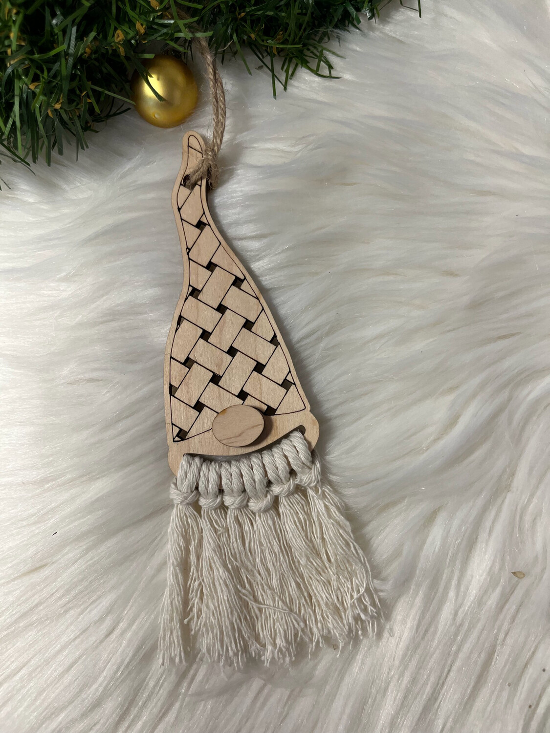  Gnomes Wooden Ornament