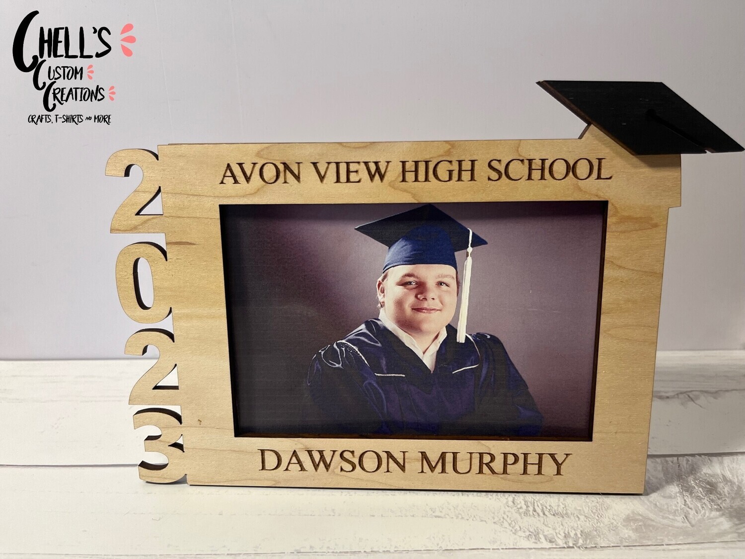 Customized Grad Frame with tassel holder