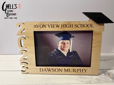 Customized Grad Frame with tassel holder