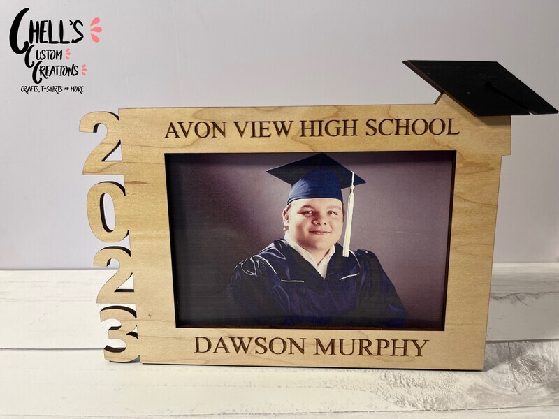 Customized Grad Frame with tassel holder