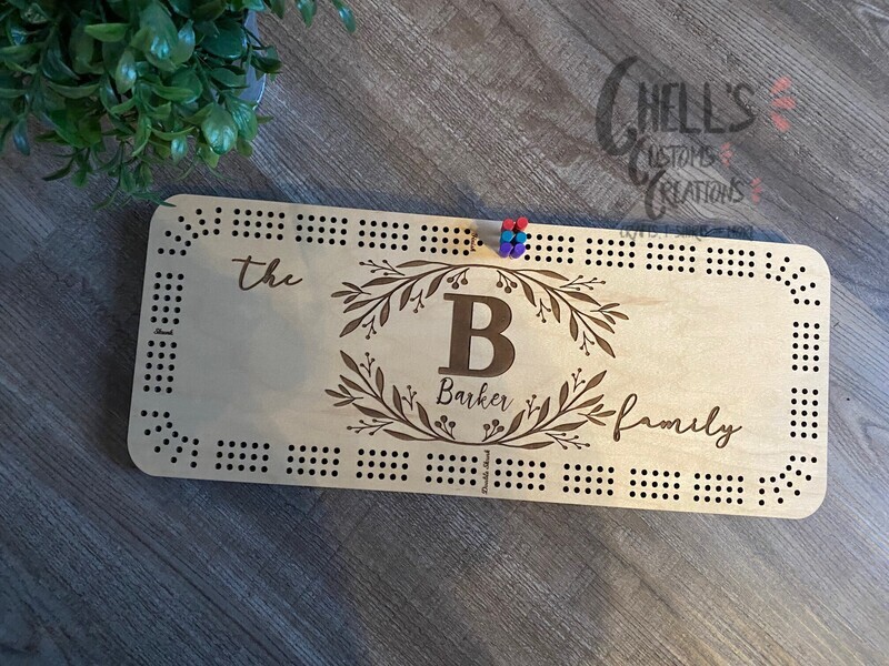 Custom Wooden Rectangle Crib Boards