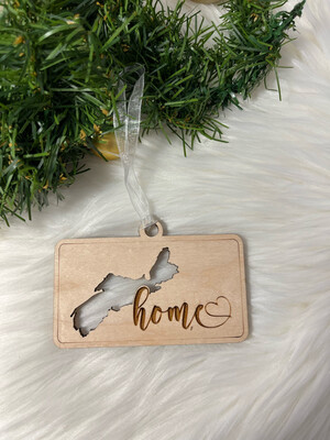 NS Home Wooden Ornament