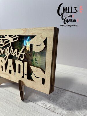 Congrats Grad ​Graduation Money Holder
