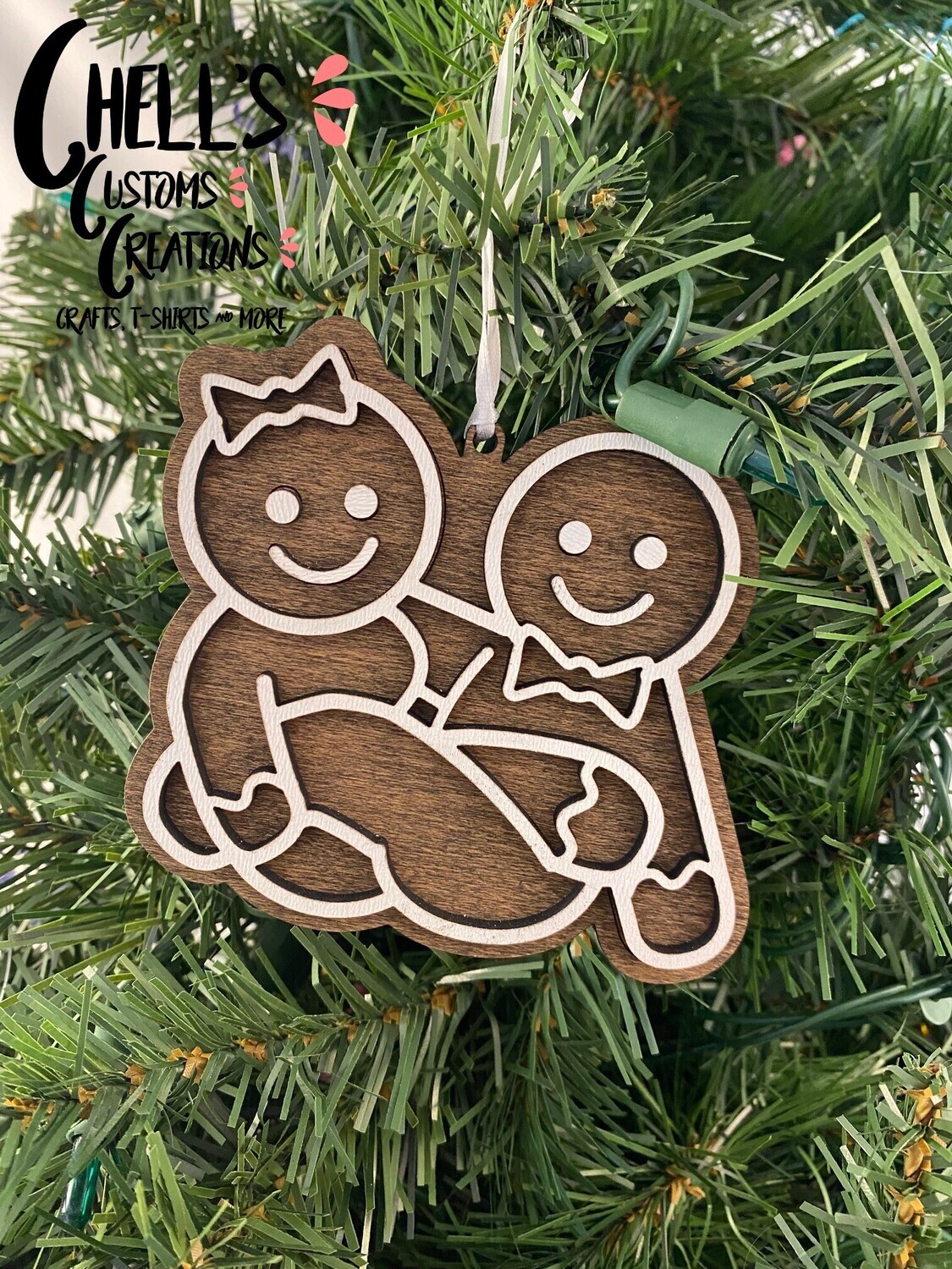 Naughty Gingerbread Intertwined